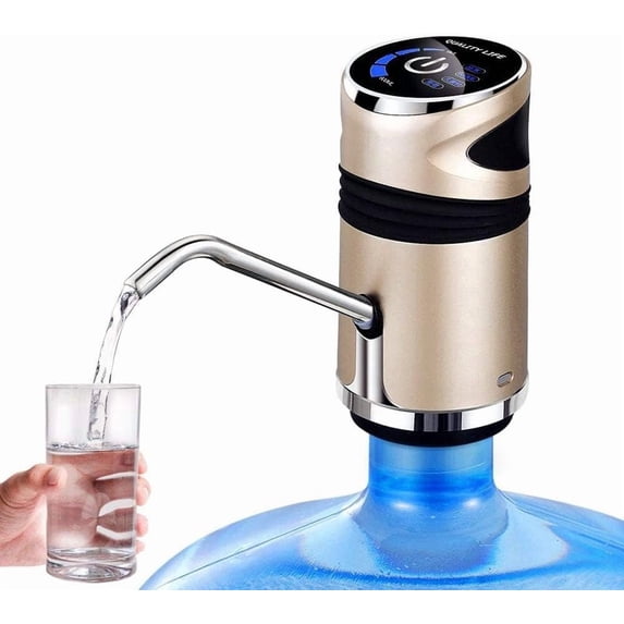 Water Pump for 5 Gallon Jug, Electric Dispenser USB Charging Bottle ...