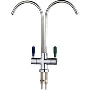 Water Purifier Faucet, Double Inlet and Double Outlet Tap, 2 Points Household Copper Kitchen Faucet, Direct Drinking Accessories for Pure Water,B