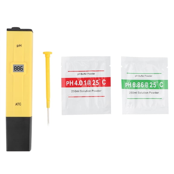 Water Quality PH Tester Power of Hydrogen Test with Proofreading Powder for Fish Tank Aquarium