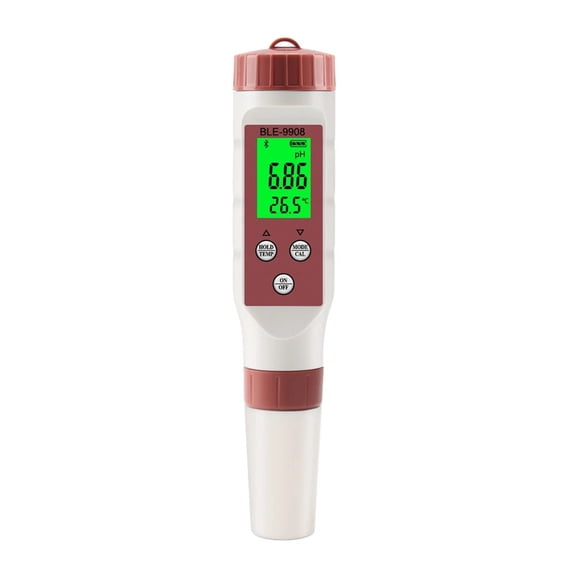 Water Quality Pen 7 In 1 PH EC TDS ORP SALT S.G TEMP Meter APP Intelligent Control Tester ,Pocket Size Sensor