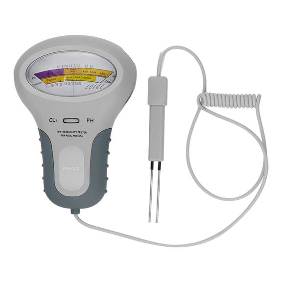 CL2 Tester Water Quality Tester Chlorine Meter for Swimming Pool Spa Aquarium Handheld Water Analysis Monitors