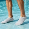 thumbnail image 1 of Water Ready Unisex Surf And Dive Ankle Socks For Water Sports With Comfort And Performance, L, White, 1 of 4