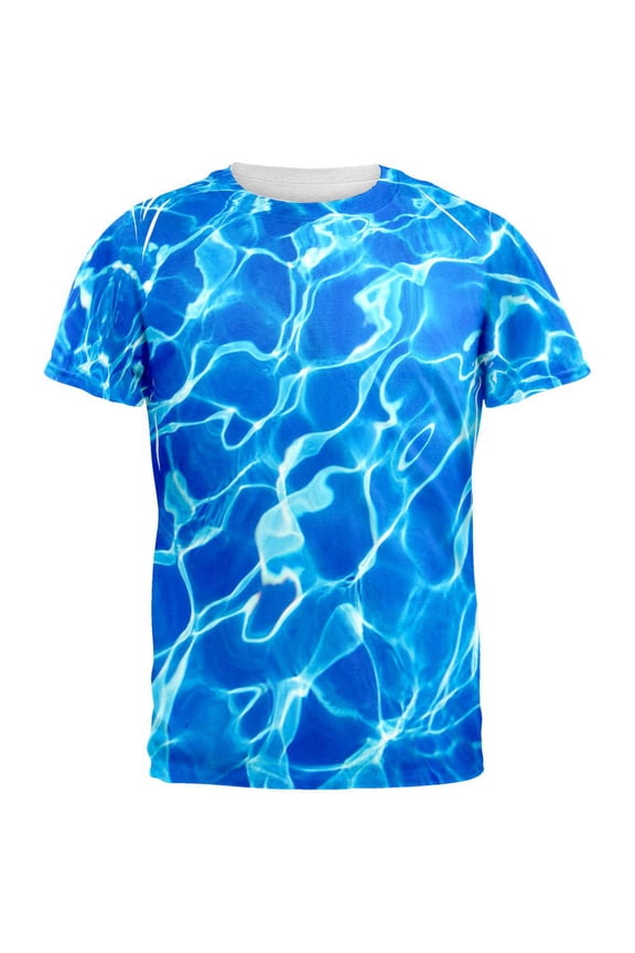 Water Reflections All Over Adult T-Shirt - Large