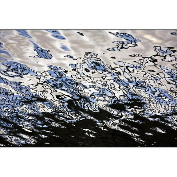 Water Reflections Poster Print by Chris Upton, 17 x 11