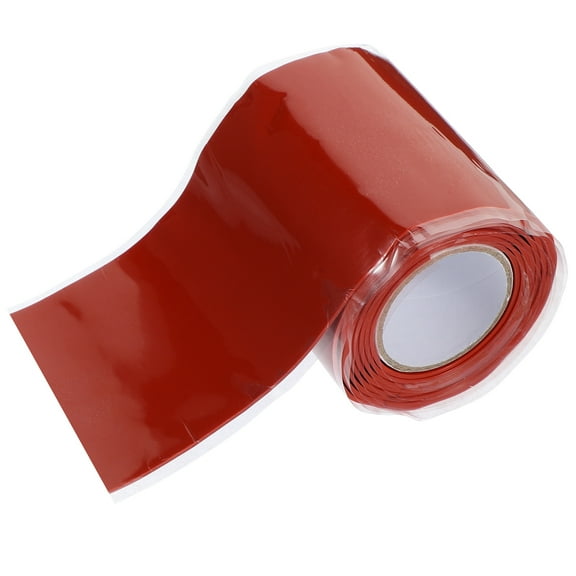 Water Repair Tape Leak Proof Duct Heavy Duty Waterproof Super Strong Red Rubber