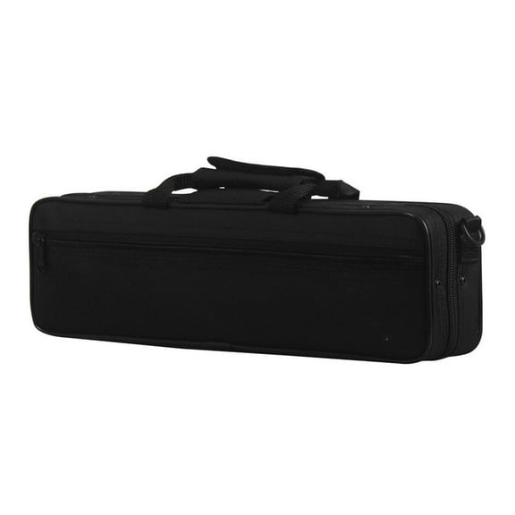 Water-Resistant 16-Hole C Flute Case with 600D Foam Cotton Padding, Gig Bag Backpack Box with Adjustable Single Shoulder Strap