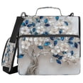 thumbnail image 1 of Water-Resistant 3-Ring Binder Organizer with Multiple Pockets Zipper Binder Bag for Office Stunning Tree, 1 of 8