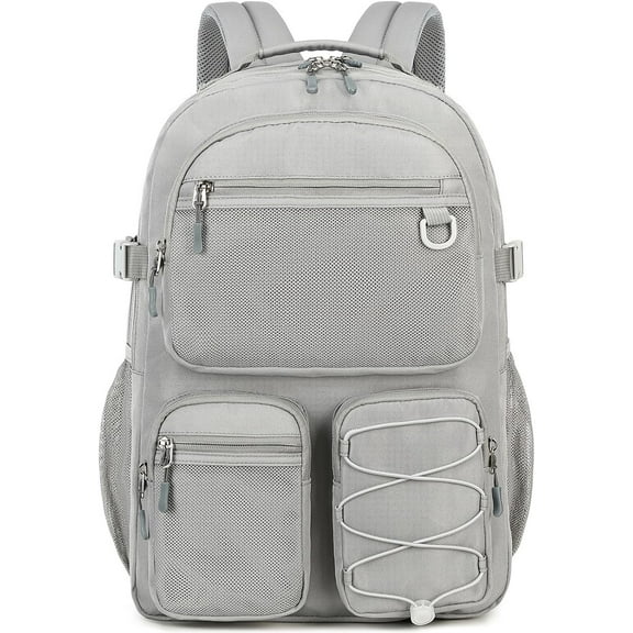 Water Resistant Backpack with Mulitiple Pockets for Daily Life or Travel Outdoor College, 15.6 inch Laptop Daypack for All Age Men and Women (Blue)