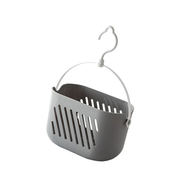 Water Resistant Bathroom Basket With Drainage Systems And Grip Handle For Cosmetics Cleaning Supplies Organization