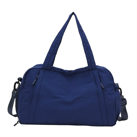 Water Resistant Compartment Gym Sports Duffle Bag With Multiple Pockets Adjustable Shoulder Strap For Travel Workout Oxfords Fabric