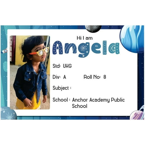 Water Resistant Custom Name Stickers for Kids Back to School Labels Easy to Apply Note Book Diareis Bag Bottle 36 Pcs