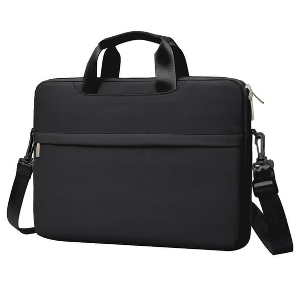 Water Resistant Durable Fabric Crossbody Laptop Messenger Bag, Slim Multi-compartment Shoulder Carrying Case for Daily Storage of Laptops, Tablets and Daily Office Personal Belongings