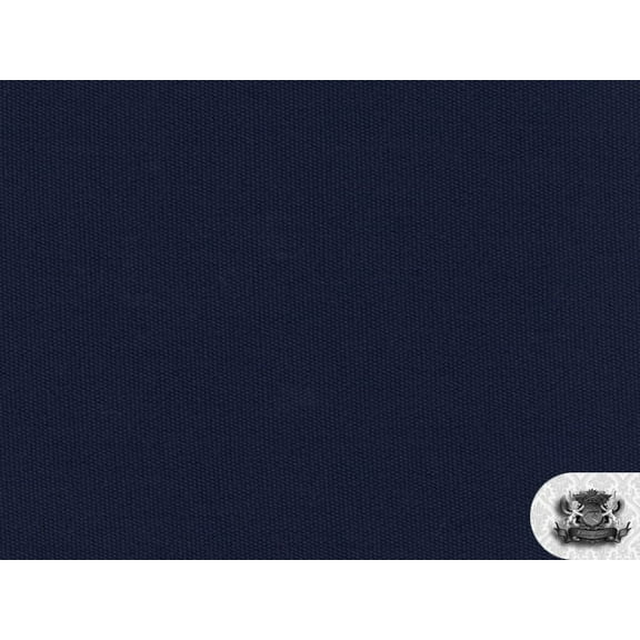 Water Resistant Fabric OUTDURA 17 ROYAL NAVY Sold by the Yard / 56" Wide / with UV PROTECTION