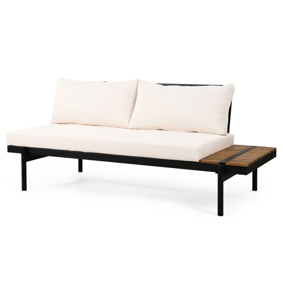 Water - Resistant Fabric on Cushions / Office Break Rooms / 2 - Seater Sofa with Iron Frame