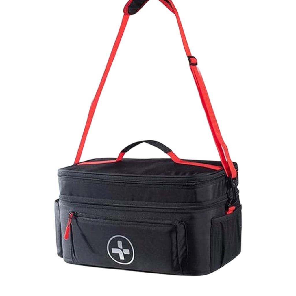 Water Resistant First Aid Storage Bag With Removable Compartments Suitable For Emergency Supplies Home Travel Essential