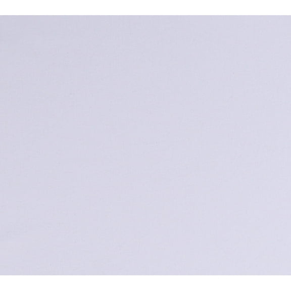 Water-Resistant Flannel-Backed Barrier White 80" Extra-Wide Cotton Blend Fabric by the Yard (2200M-11E)