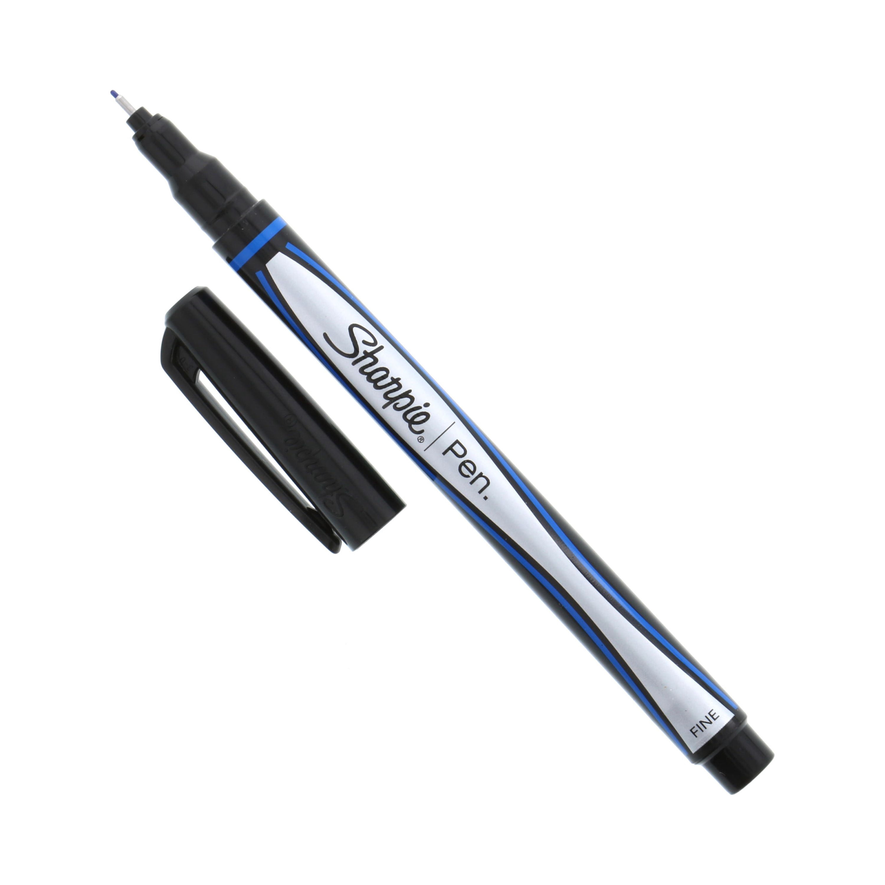 Sharpie 1742664 Permanent Water Resistant Pen, Blue Ink, 12 Pens (SAN1742664)
