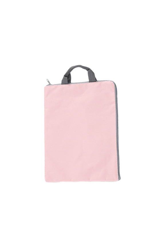 Water Resistant Laptop Handbag Lightweight Business Briefcase With Top Handle Multi-Color Slim Computer Bag For Office, Travel And College Daily Use 13.7×10.6Inch Pink