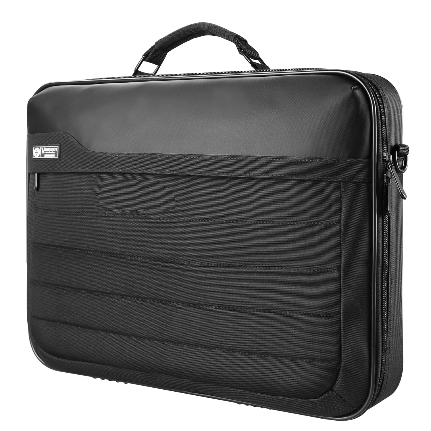 Water-Resistant Laptop Messenger Bag 11.6-13″ with Padded Compartment, Shoulder Strap & Travel Briefcase Design for School, Work & Everyday Use