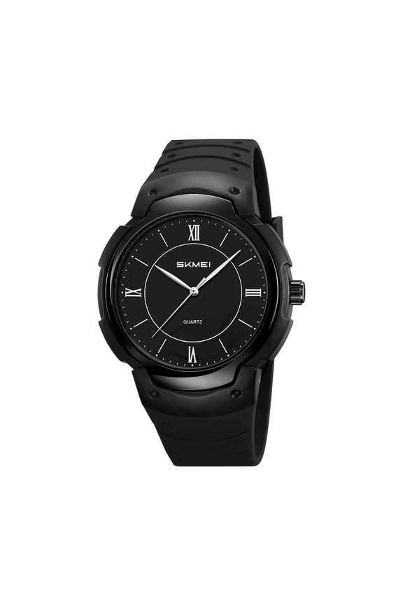 Water-Resistant Multi-Functional Quartz Alarm Watch for Teens - Large Luminous Display, Student Wristwatch with Comfortable Strap for Daily Use & Time Management E