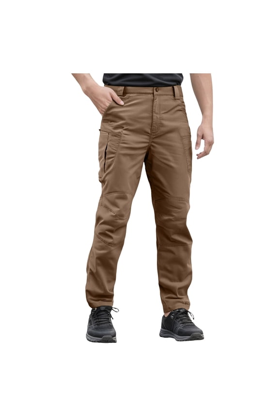 Water Resistant Pants Men Work Pants Men's Tactical Pants, Water Resistant Ripstop Cargo Pants, Lightweight Work Hiking Pants, Outdoor Apparel
