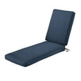 thumbnail image 1 of Water Resistant Patio Chaise Lounge Cushion Outdoor Beach with Removable Cover, 1 of 6