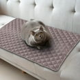 thumbnail image 1 of Water Resistant Pet Sofa Mat with Bolster Pillow Large Washable Couch Cover for Dogs Cats Non Slip Bottom Furniture Protector for Lounging, 1 of 4
