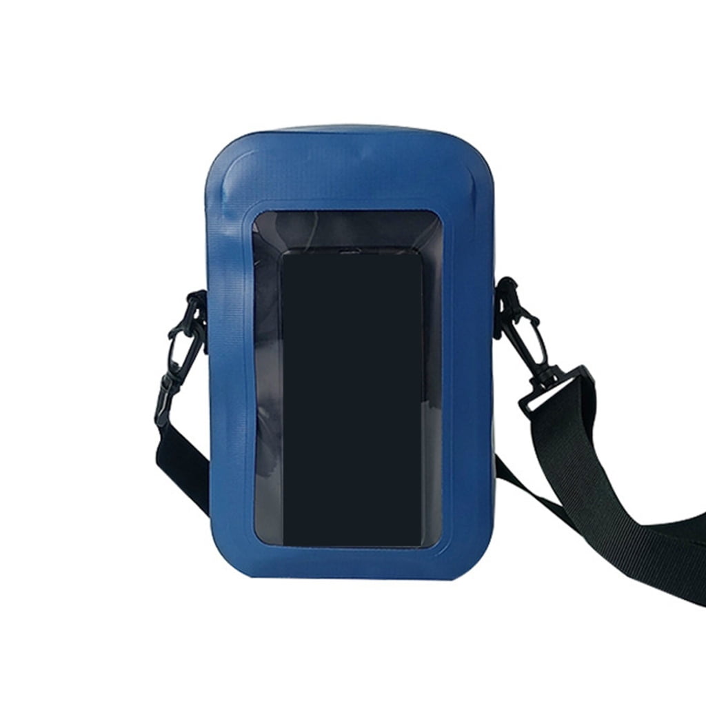 Water Resistant Phone Pouch For Outdoor Activities Touch Screens Dry Bag with Adjustable Strap For Most Smartphones