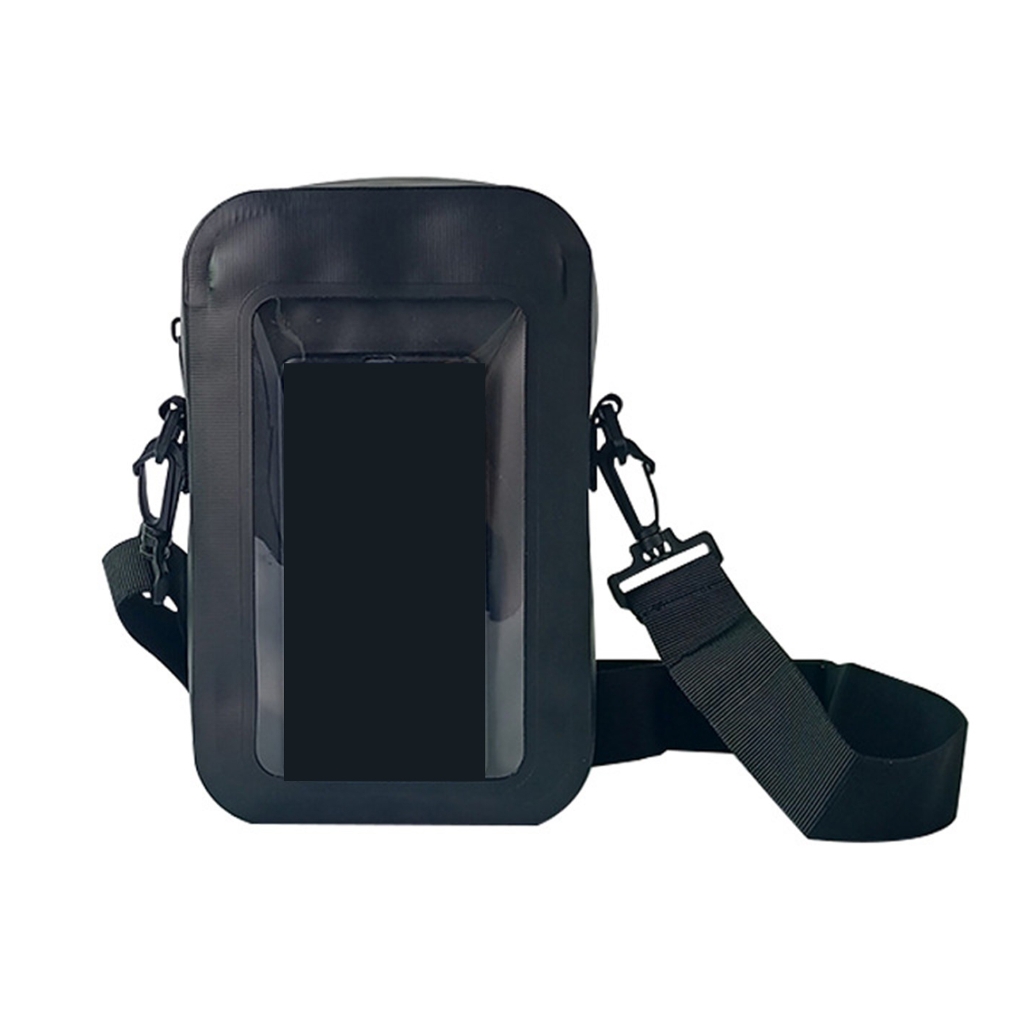 Water Resistant Phone Pouch For Outdoor Activities Touch Screens Dry Bag with Adjustable Strap For Most Smartphones