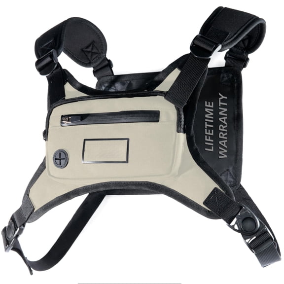 Water Resistant Running Vest Chest Pack Phone Holder For Lightweight With Reflective Detail