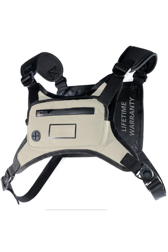 Water Resistant Running Vest Chest Pack Phone Holder For Lightweight With Reflective Detail