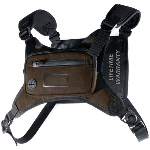 Water Resistant Running Vest Chest Pack  Phone Holder For Lightweight With Reflective Detail