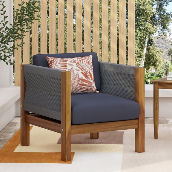 Water-Resistant Seating & Exotic Wood / Make Outdoor Space Inviting