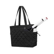 Water-Resistant Sports Tote Bag for Tennis Rackets, Gym Gear & Shoes | Padel Backpack 2-Racket