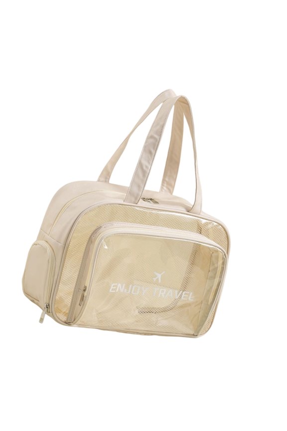 Water-Resistant Training Bag Separate Compartments for Shoes & Wet Gear in PVC