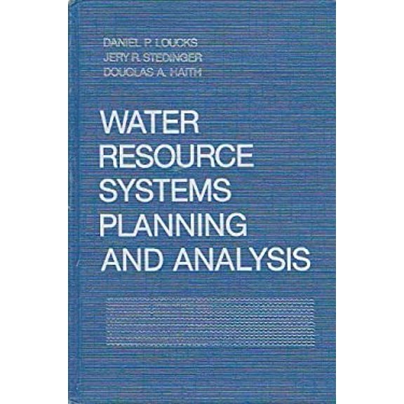 Pre-Owned Water Resource Systems Planning and Analysis (Hardcover) 0139459235 9780139459238