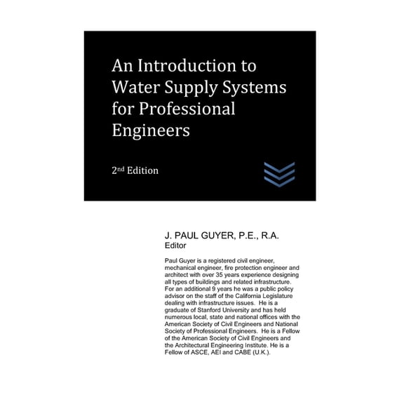 Water Resources Engineering: An Introduction to Water Supply Systems for Professional Engineers (Paperback)