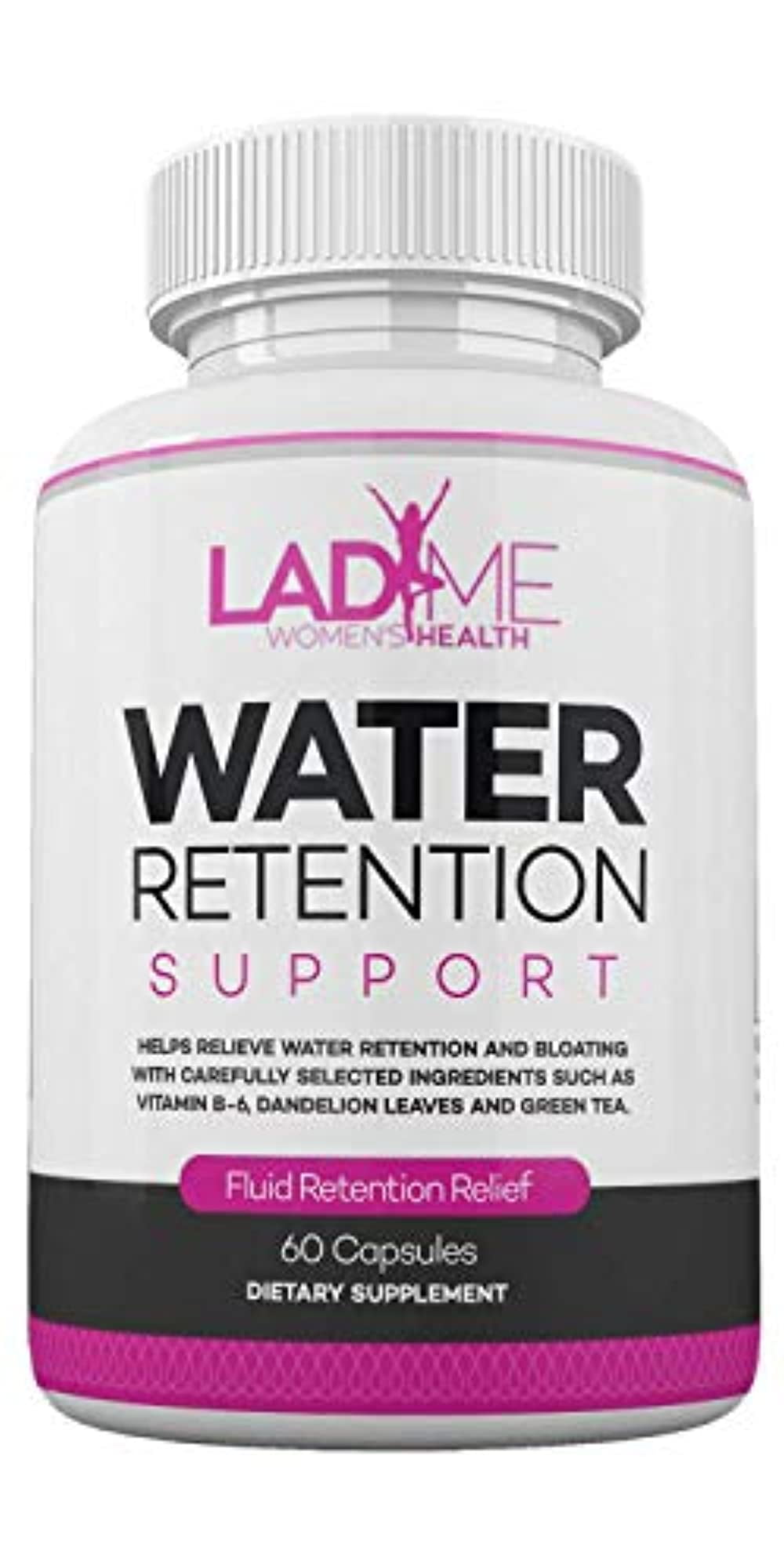 Water Retention Pills for Women with Vitamin B6, Dandelion Leaves & Green Tea Natural Diuretic