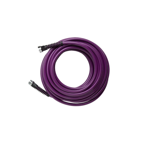 Water Right 400 Series Polyurethane Garden Hose, Drinking Water Safe, 25-Foot x 7/16-Inch, Brass Fittings, Eggplant
