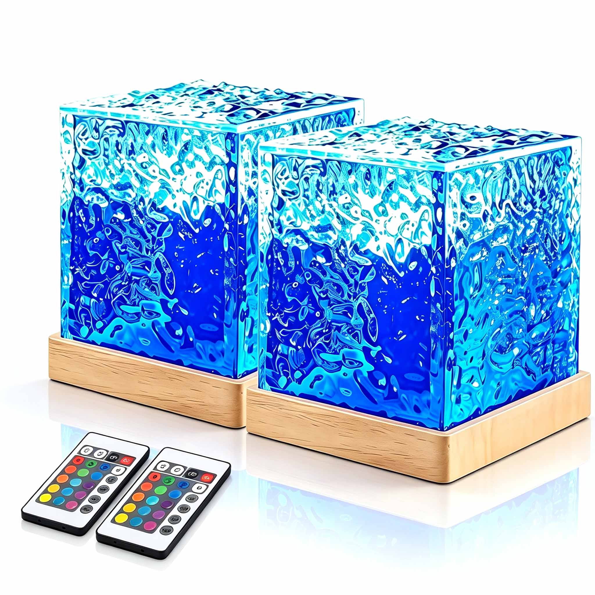 Wave Led Light Sign Water Ripple Lamp,162 Light Patterns,Led Ambient Night Sky Projector ...