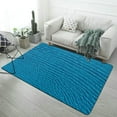 thumbnail image 1 of Water Ripple Light Blue Carpet Style Living Room Bedroom Rug Modern 3d Entry Door Mats Household, 1 of 8