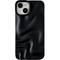 thumbnail image 1 of Water Ripple Pattern Wave Compatible with iPhone Case (Black,iPhone 14 Pro), 1 of 7
