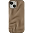 thumbnail image 1 of Water Ripple Pattern Wave Compatible with iPhone Case (Coffee,iPhone 13 Pro), 1 of 12