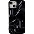 thumbnail image 1 of Water Ripple Pattern Wave Compatible with iPhone Case (Light Black,iPhone 15 Pro Max), 1 of 12