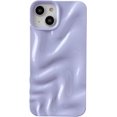 thumbnail image 1 of Water Ripple Pattern Wave Compatible with iPhone Case (Light Purple,iPhone 12 Pro Max), 1 of 7