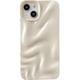 thumbnail image 1 of Water Ripple Pattern Wave Compatible with iPhone Case (Light White,iPhone 13), 1 of 7