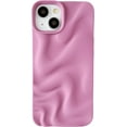 thumbnail image 1 of Water Ripple Pattern Wave Compatible with iPhone Case (Purple,iPhone 15 Pro Max), 1 of 7