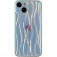 thumbnail image 1 of Water Ripple Pattern Wave Shape Compatible with iPhone Case (Clear,iPhone 13), 1 of 8