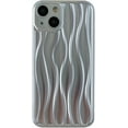 thumbnail image 1 of Water Ripple Pattern Wave Shape Compatible with iPhone Case (Silver,iPhone 11 Pro Max), 1 of 8