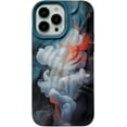 thumbnail image 1 of Water Ripple Pleated Ink Painting Soft  for iPhone Case (Colored,iPhone 13), 1 of 6